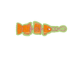 Fish Keychain Sticker