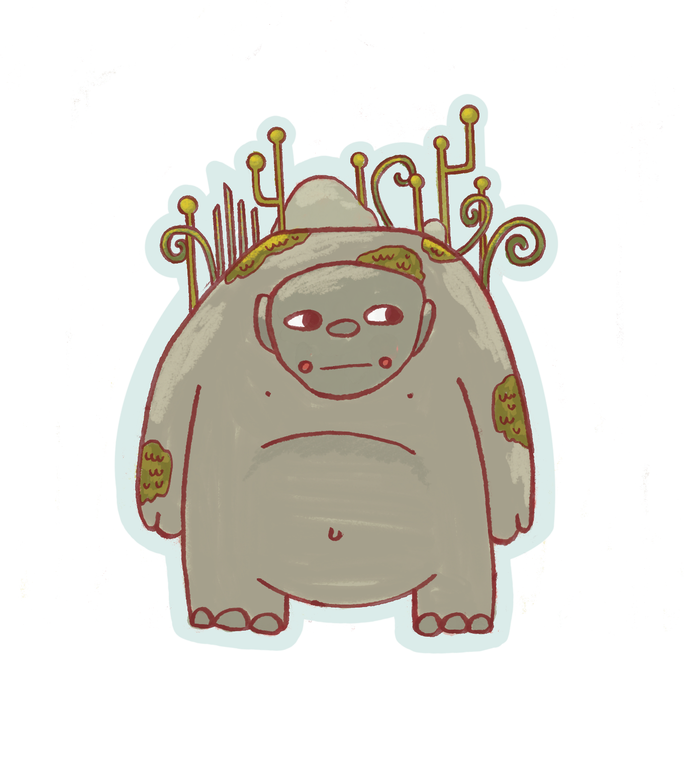 Golem Sticker