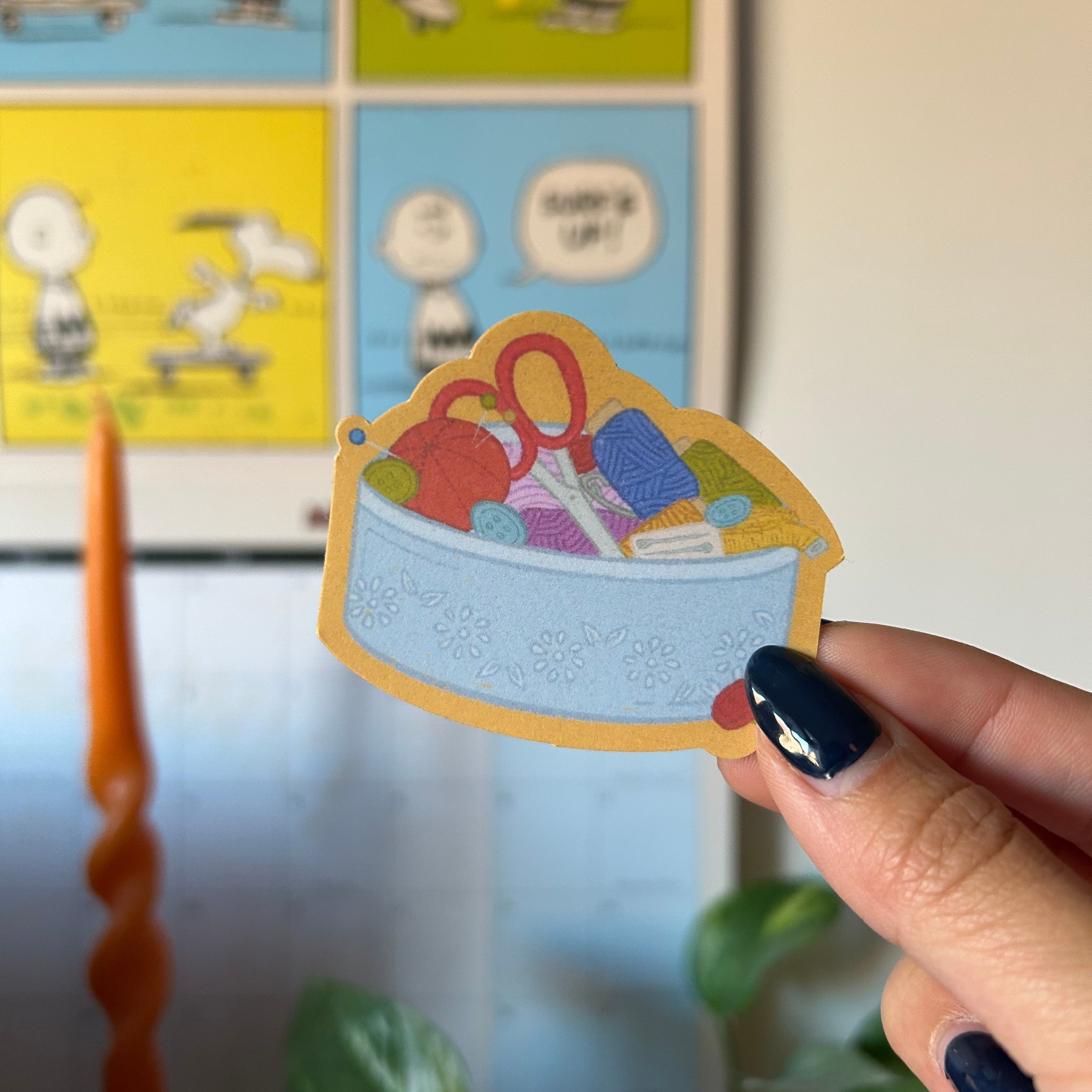 Sewing Kit Sticker