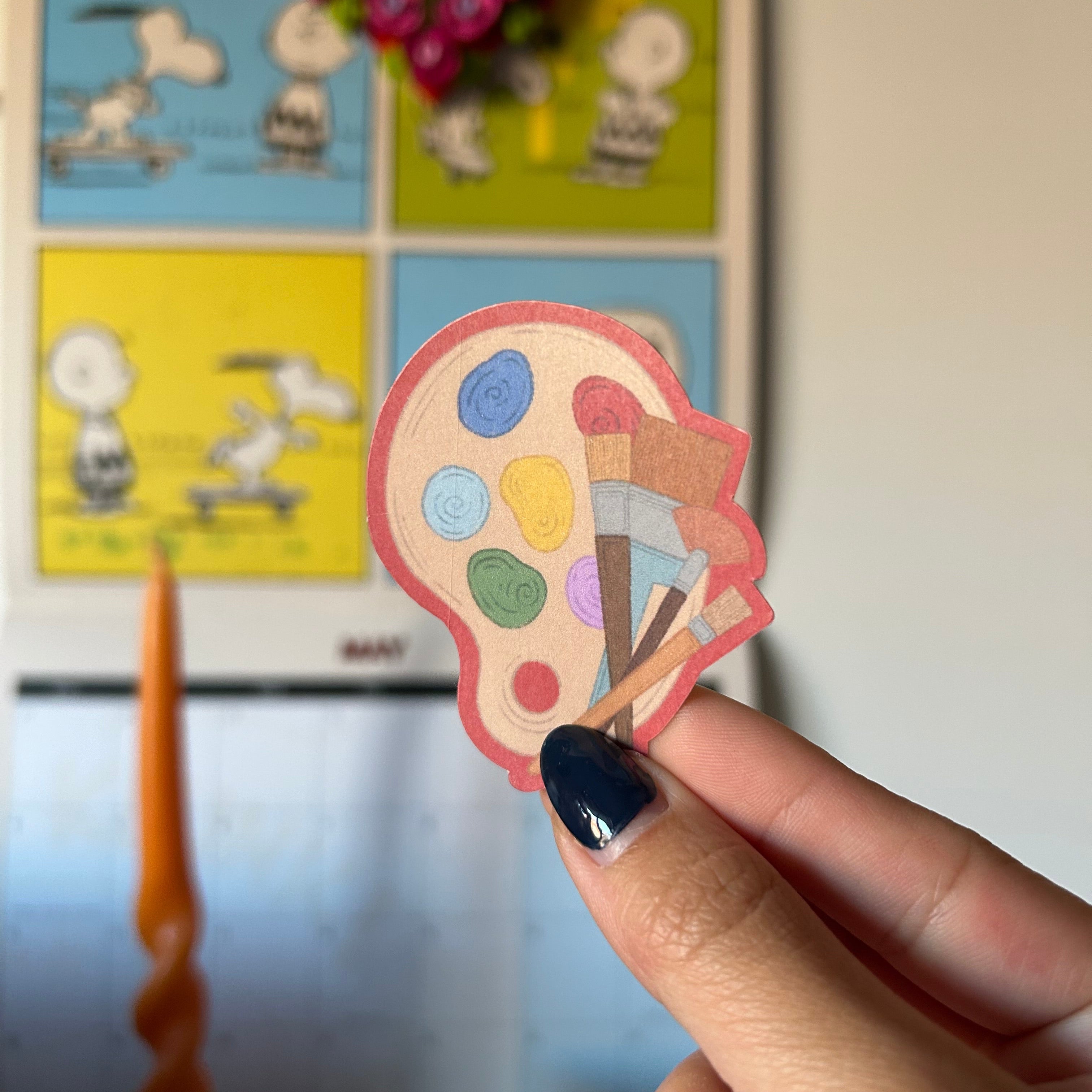 Painting Set Sticker