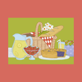 Picnic Time Postcard