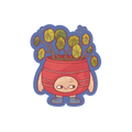 Money Plant Critter Sticker